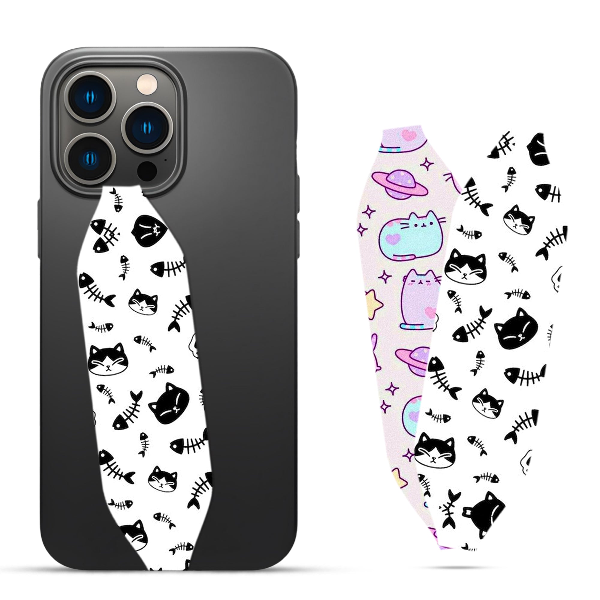 prismatic paradise  phone case with strap - Switch Bands