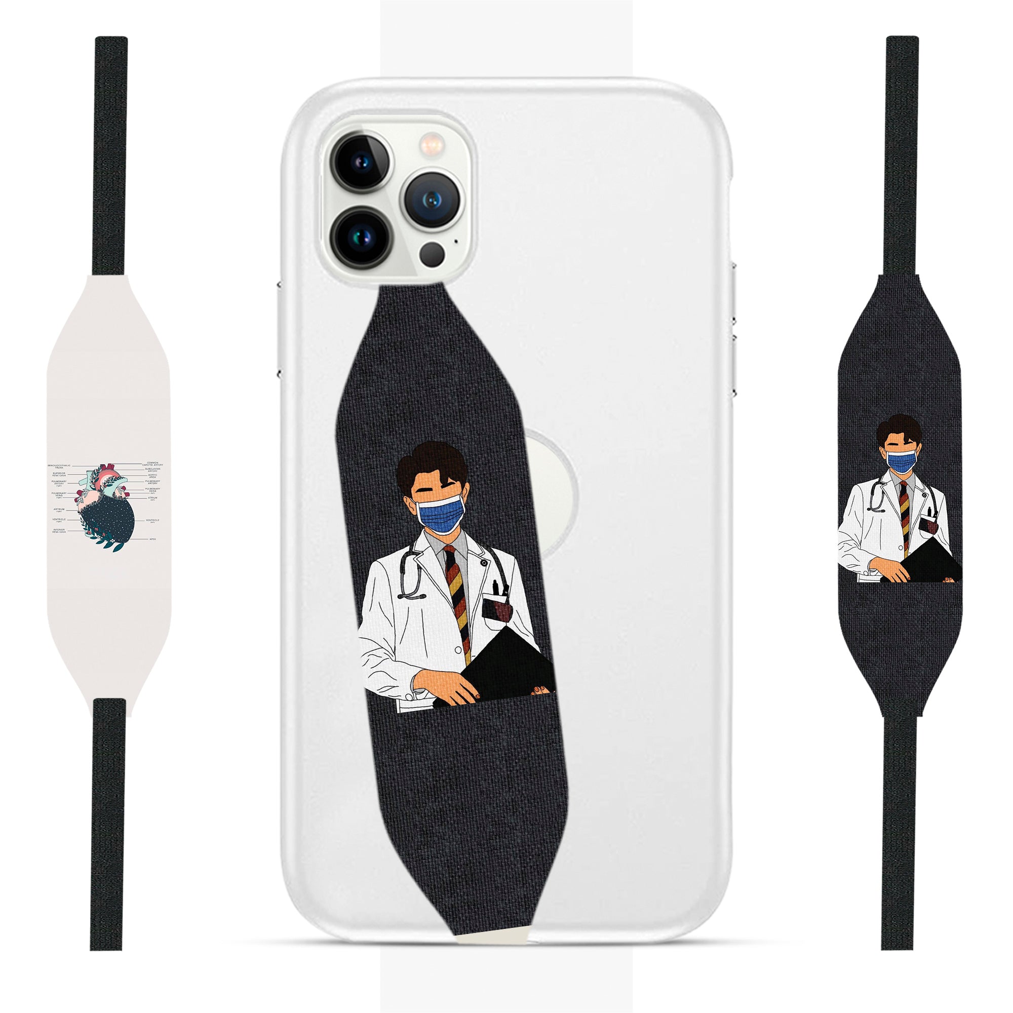 Medical life phone case with strap - Switch Bands