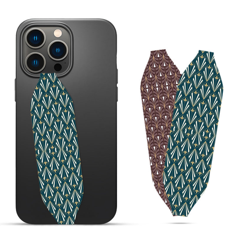 Motifs Elegant Luxury Retro Design Seamless Pattern Phone case with Strap - Switch Bands