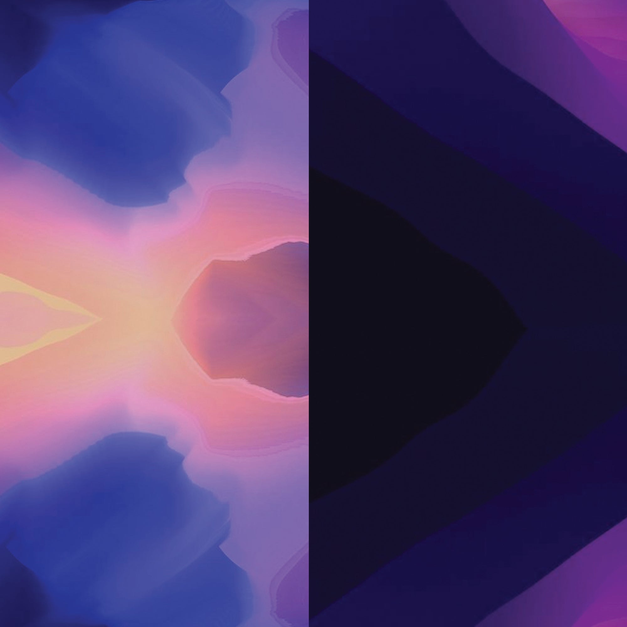 Dark Blue Vector Art Phone Case with Strap - Switch Bands