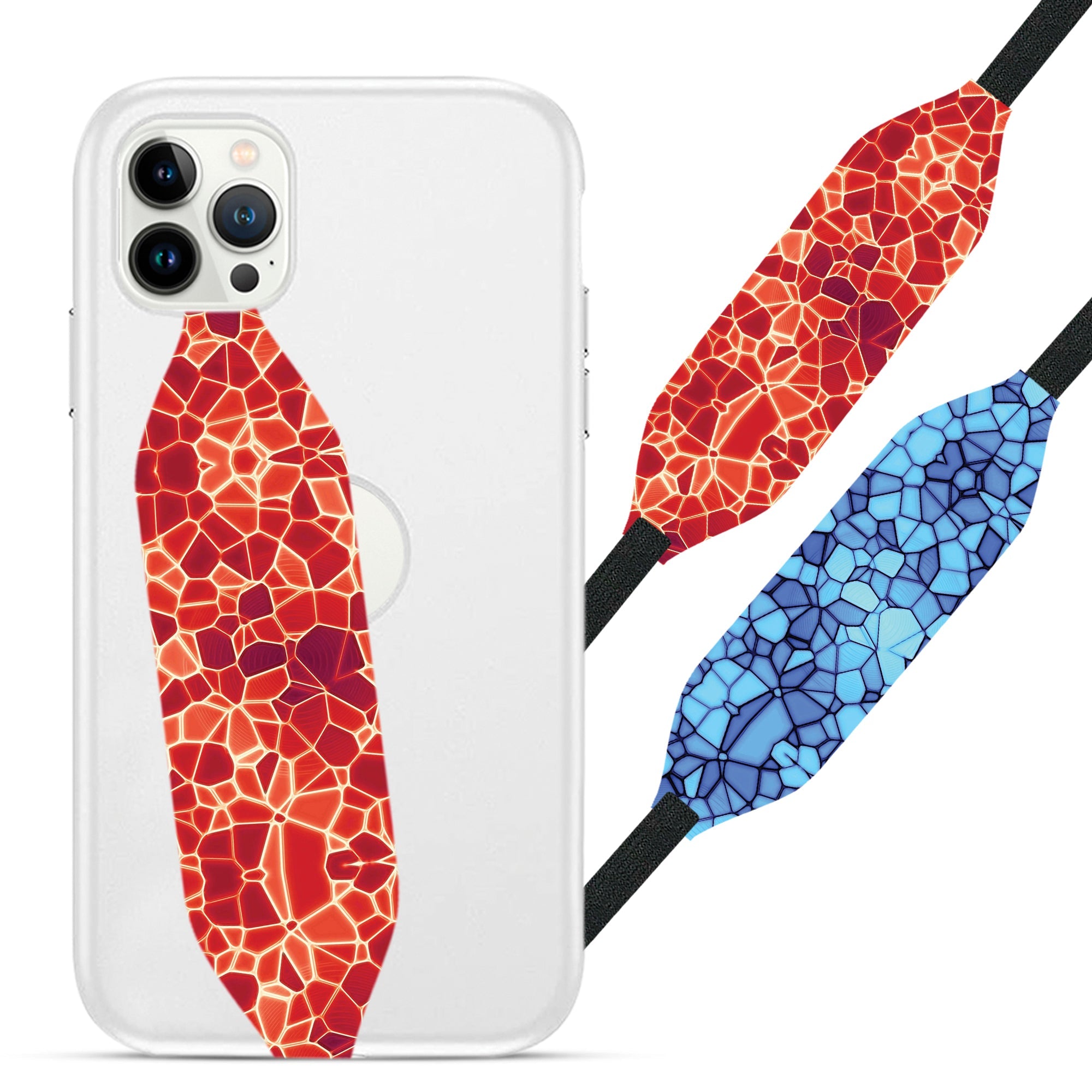 Red Giraffe Cell Phone Strap - Switch Bands