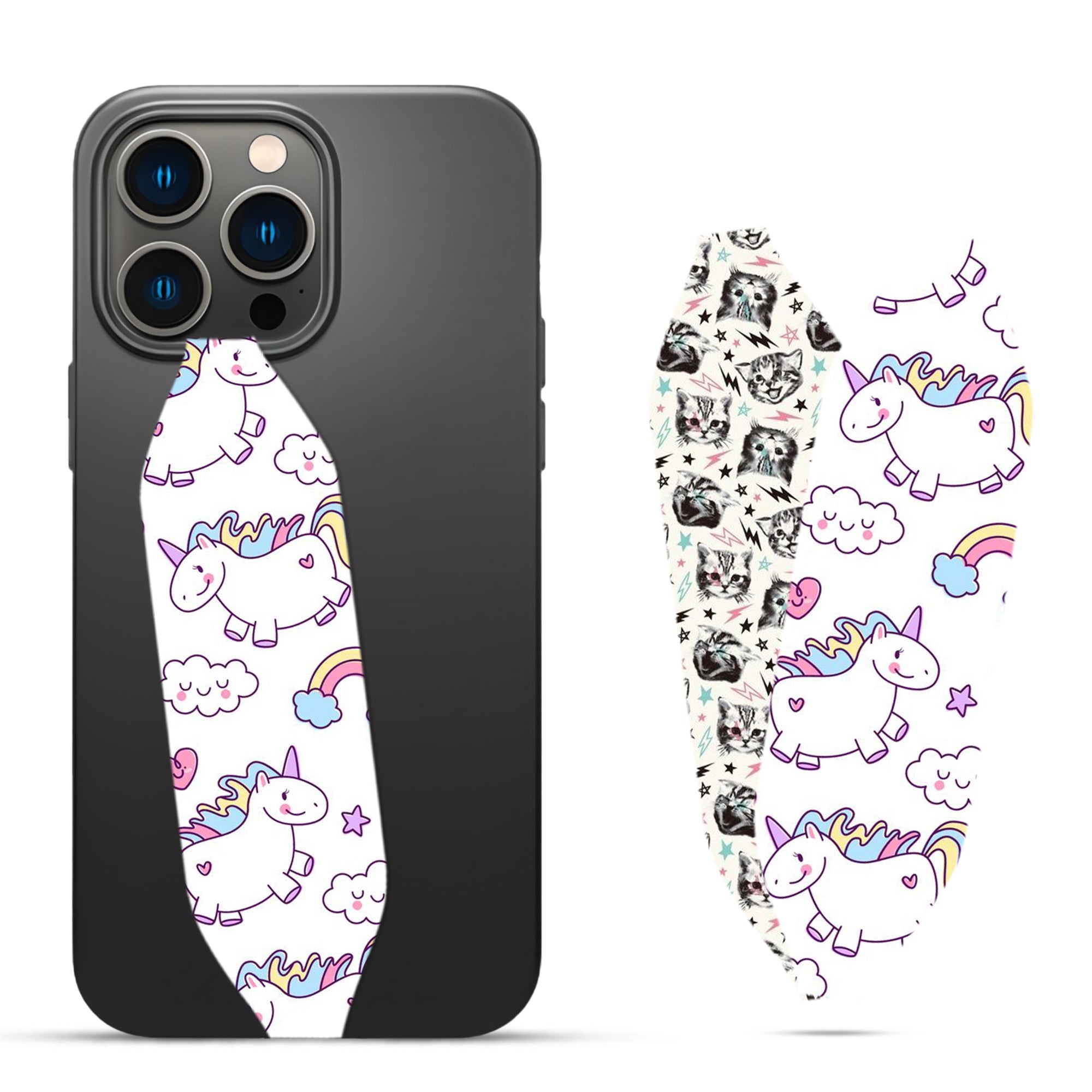 Rainbow Reverie Phone grip strap - Switch Bands