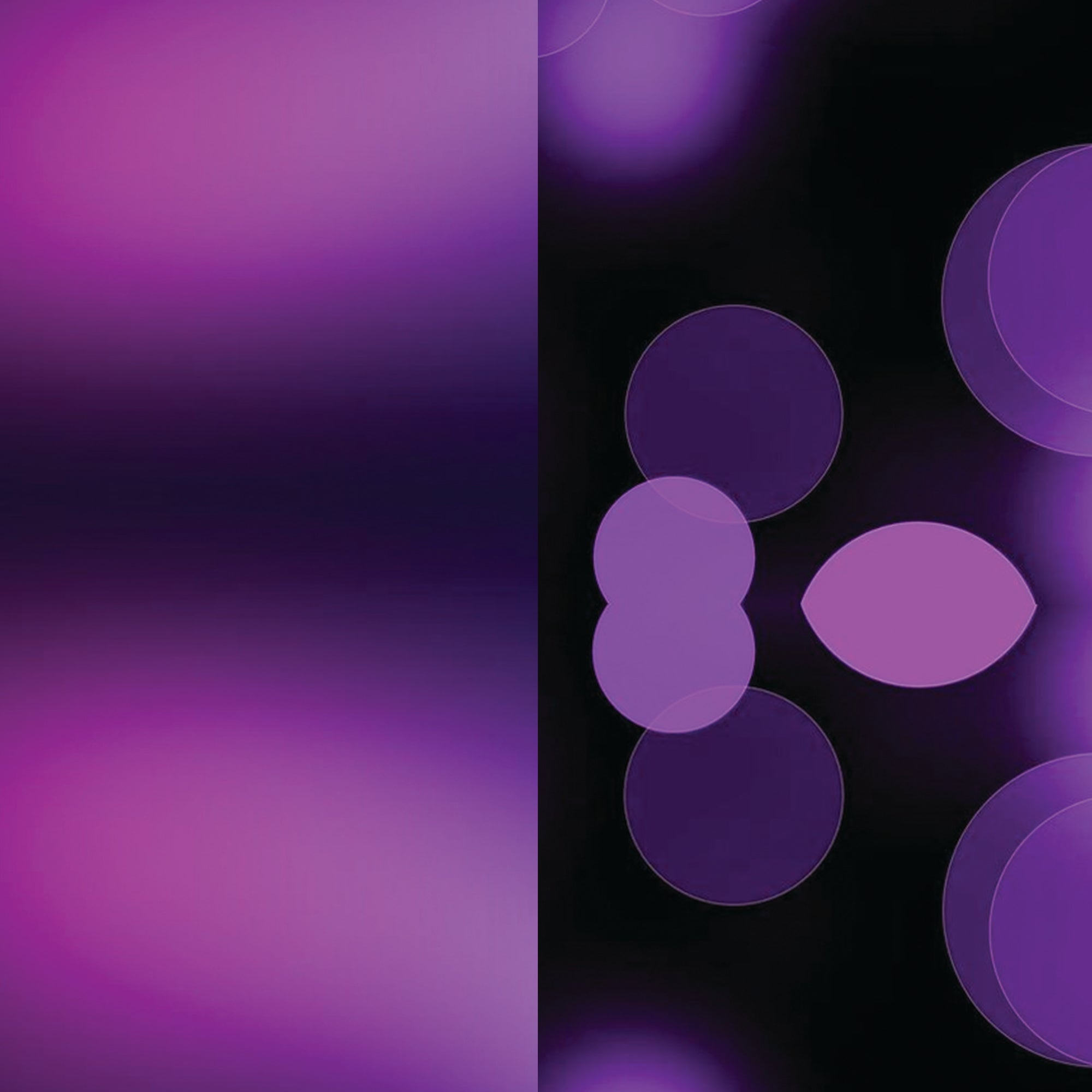 Black purple Deep Gradient Phone Case with Strap - Switch Bands