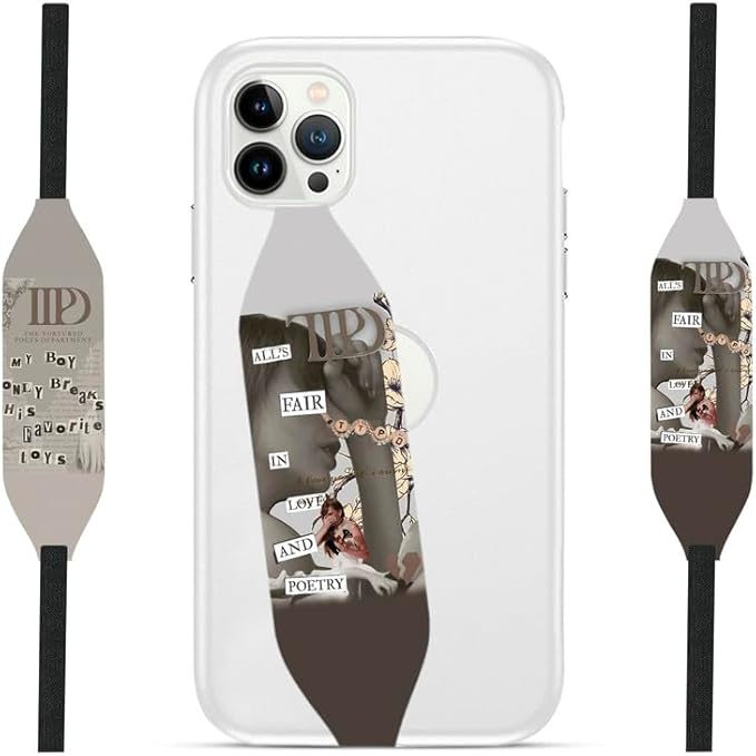 Universal Phone Grip Strap -Coded words - Switchbands