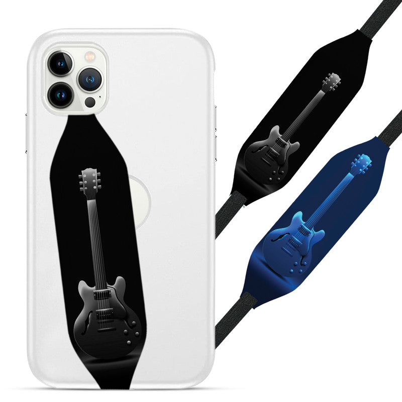 Guitar Strap On Phone Case - Switch Bands