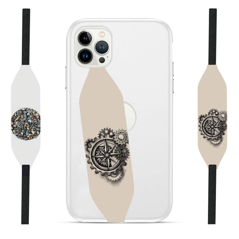 Artful Black Tattoo Sketches loop for phone - Switch Bands