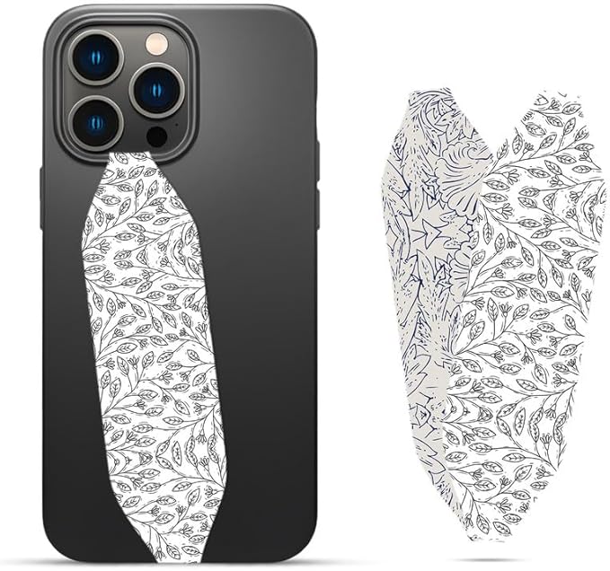Universal Phone Grip Strap -Elegant Floral - Switchbands