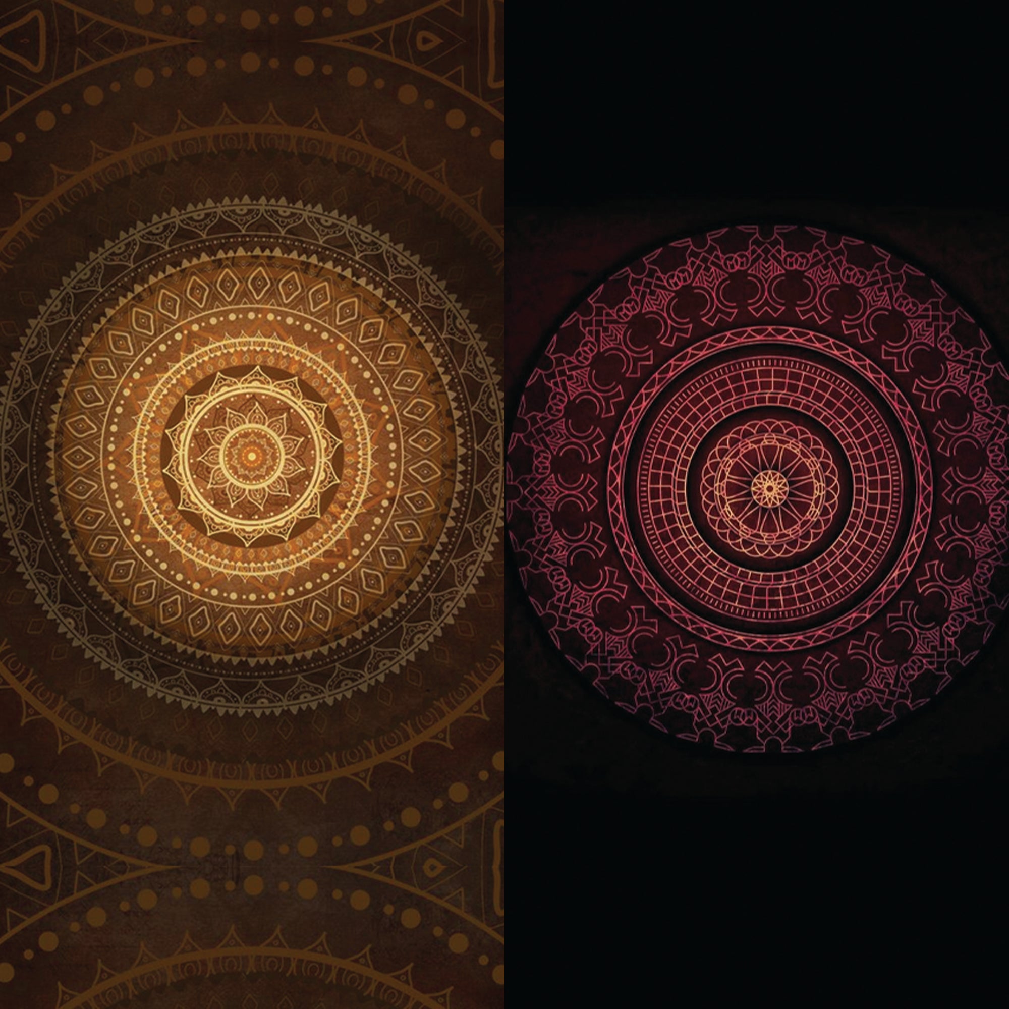 Script Mandala Phone Case With strap - Switch Bands