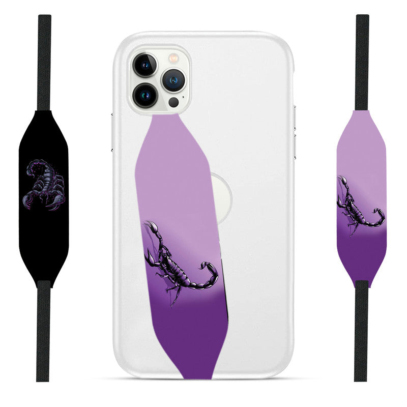 Scorpion Art Pattern Phone strap case - Switch Bands
