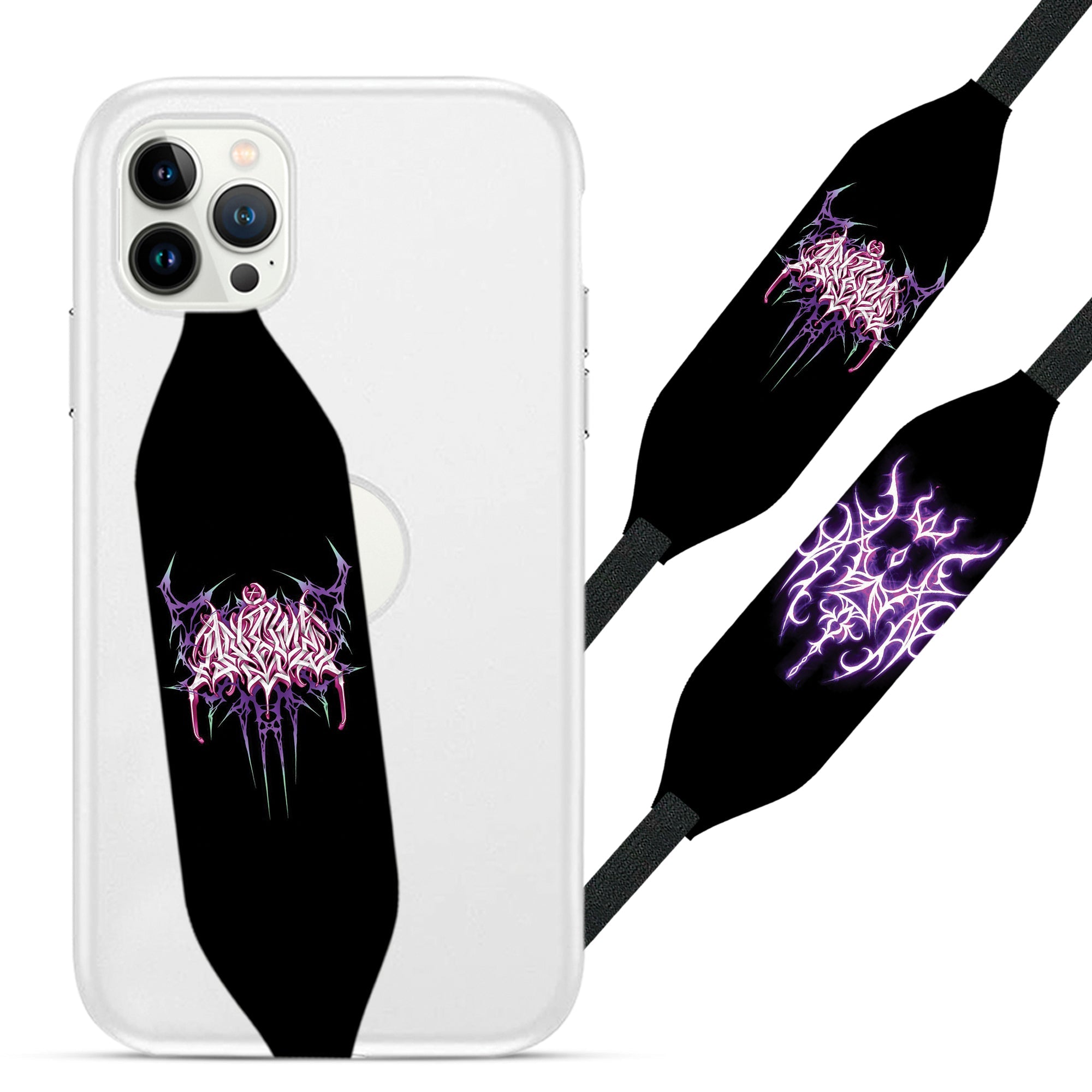 Tattoo Art Cell Phone Strap - Switch Bands