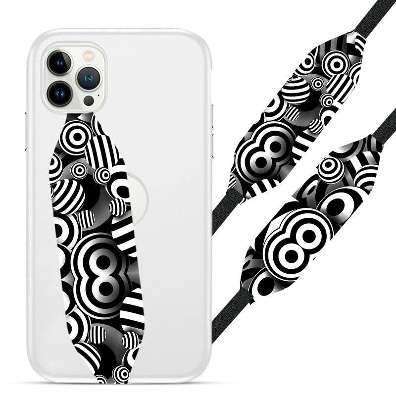 Abstract Stripes Balls Loop Phone Case - Switch Bands