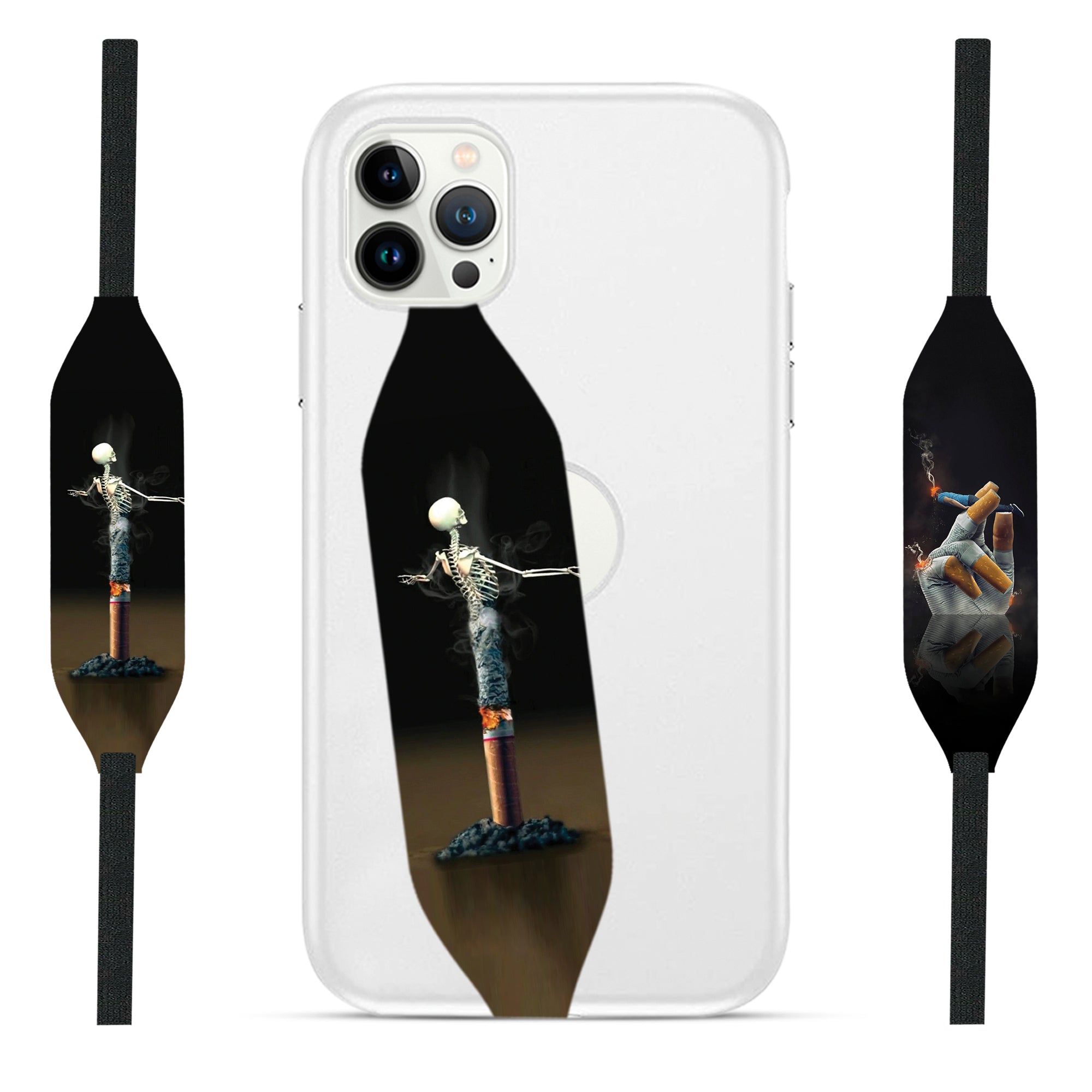 Skelton Art strap for Phone - Switch Bands