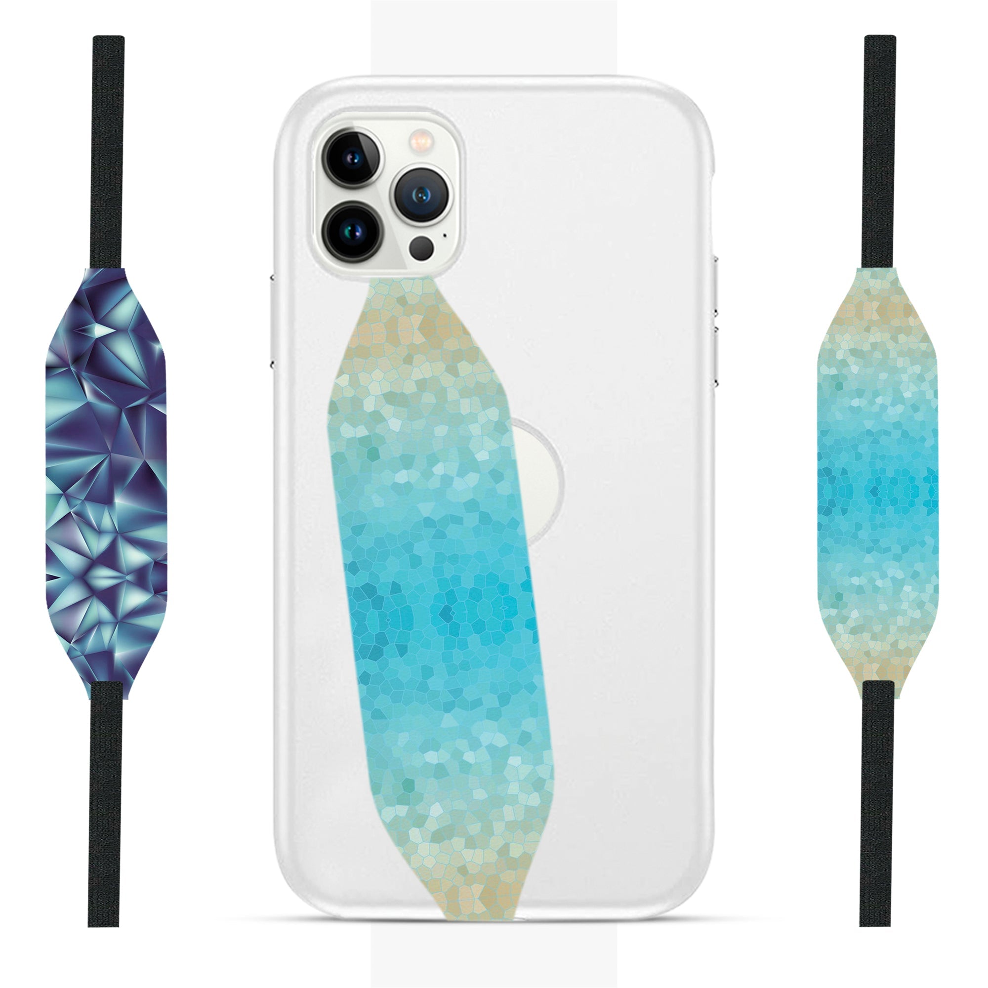 Ocean Texture Vectors  iPhone Strap - Switch Bands