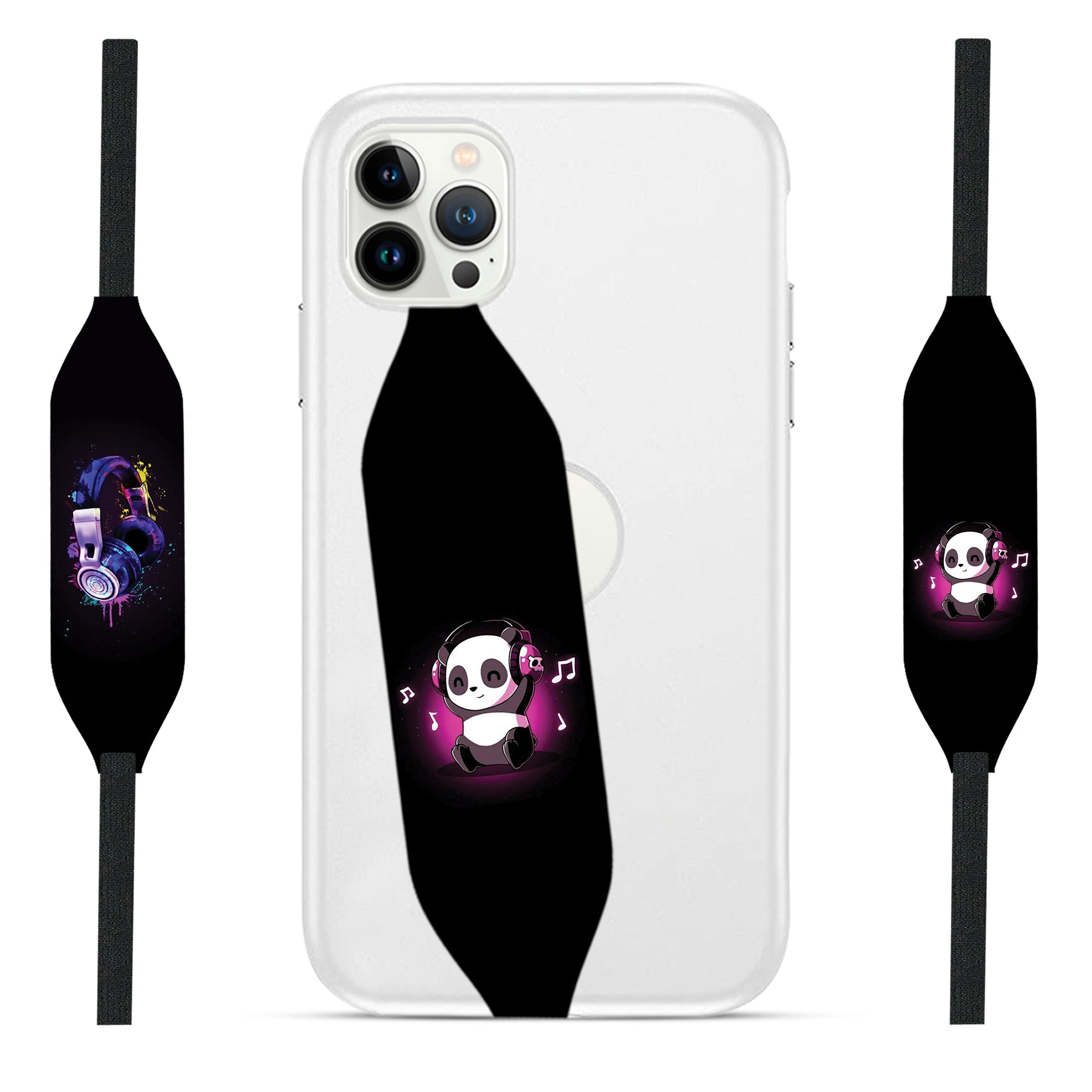 song scroll slice Cell Phone Strap - Switch Bands