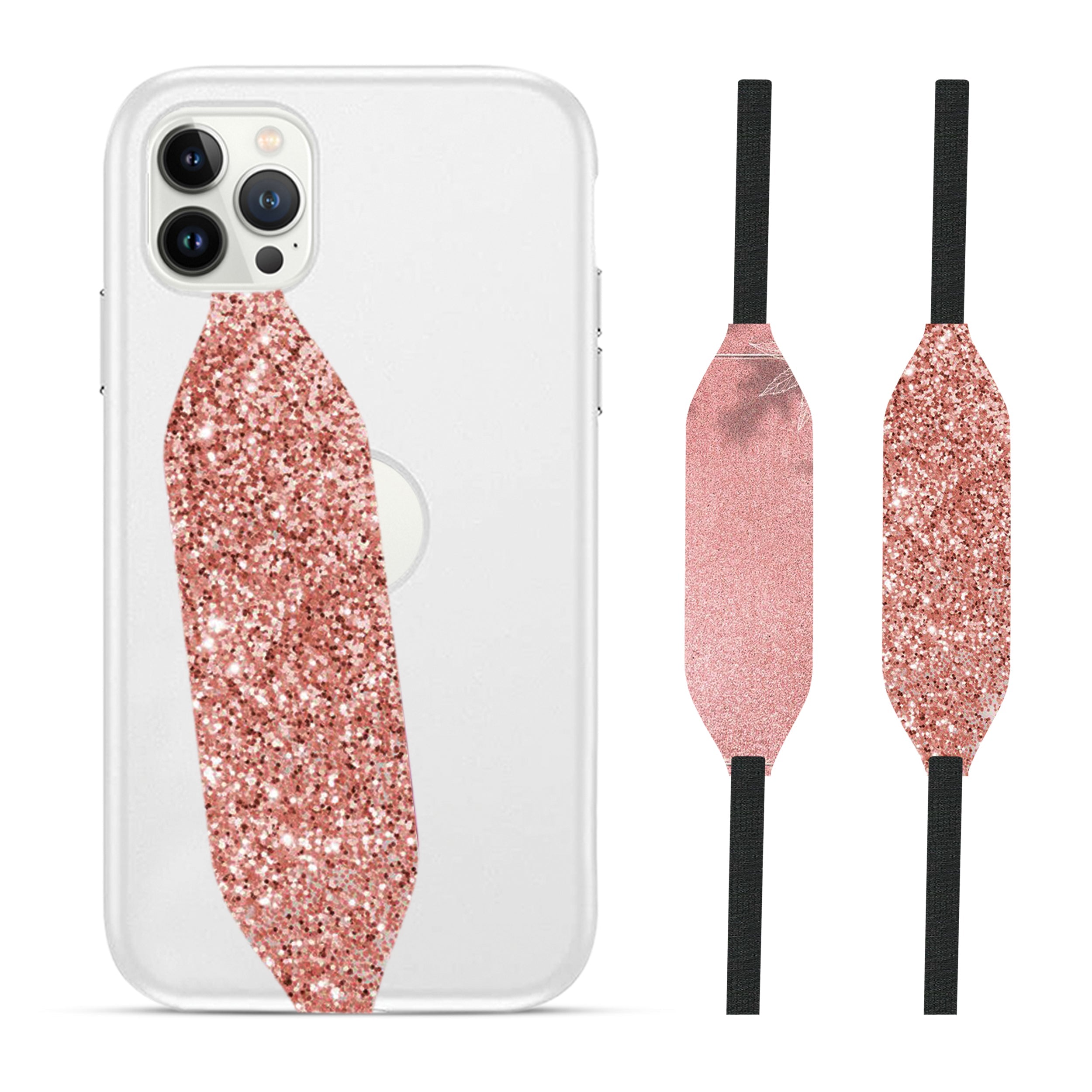Sparkle Rose Cell Phone Strap - Switch Bands