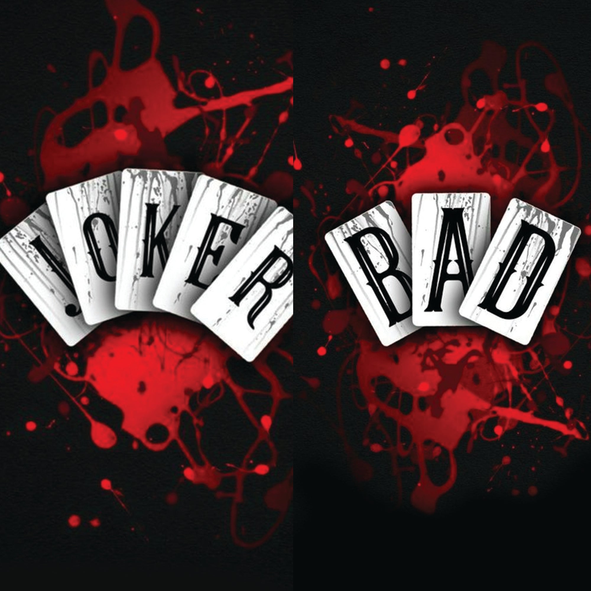 Joker Bad card pattern Phone Case with Strap - Switch Band