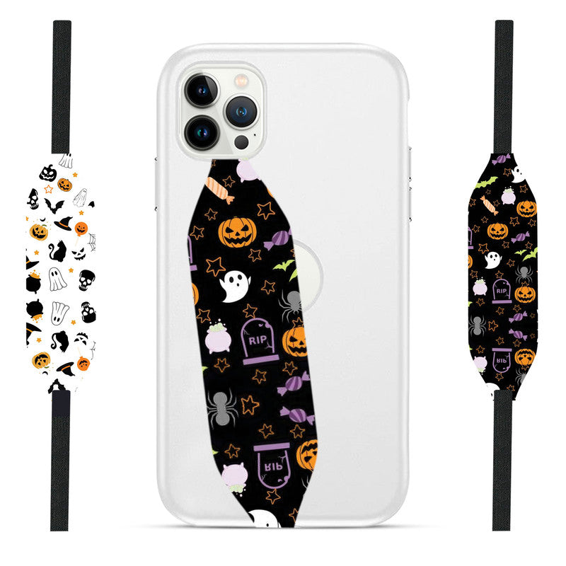 Halloween Pattern Phone Holder Strap - Switch Band