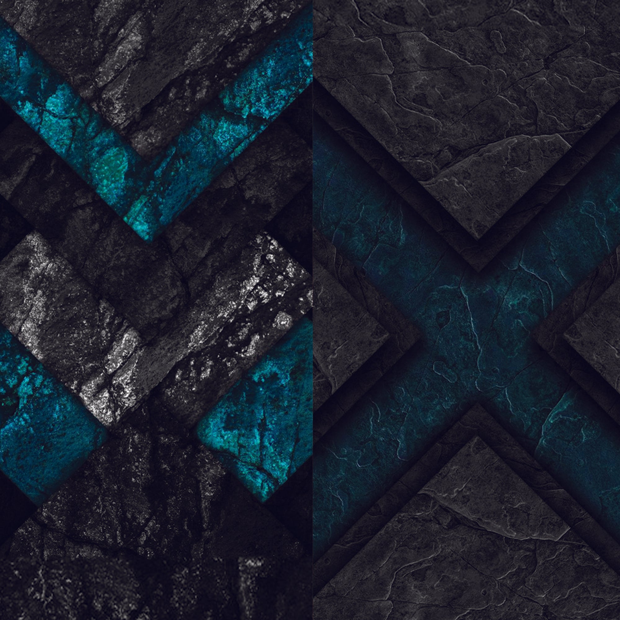 A black and white wood tile pattern on the side loop for phone       
- Switch Bands