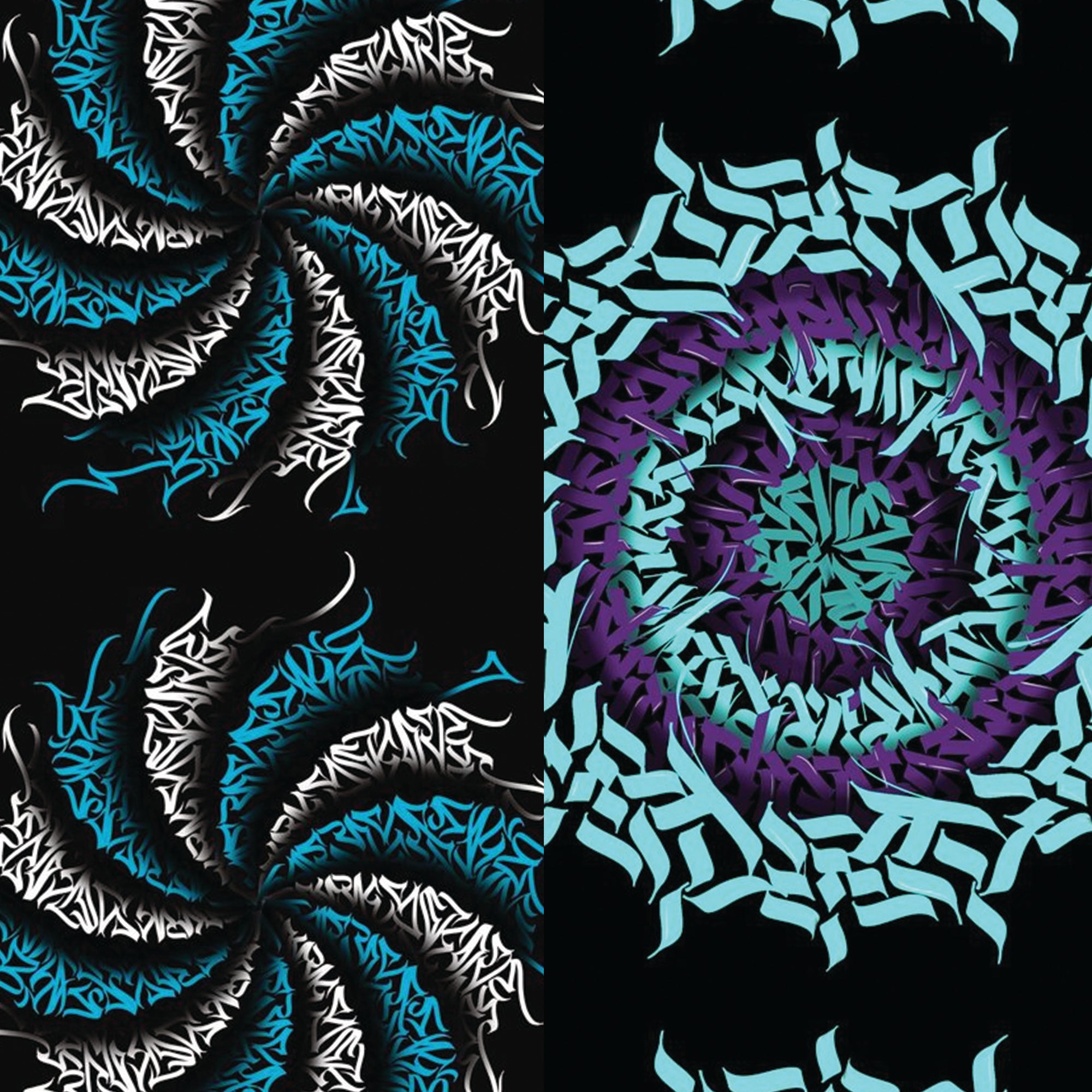 Seamless Endless Repeating Floral Loop Straps - Switch Bands