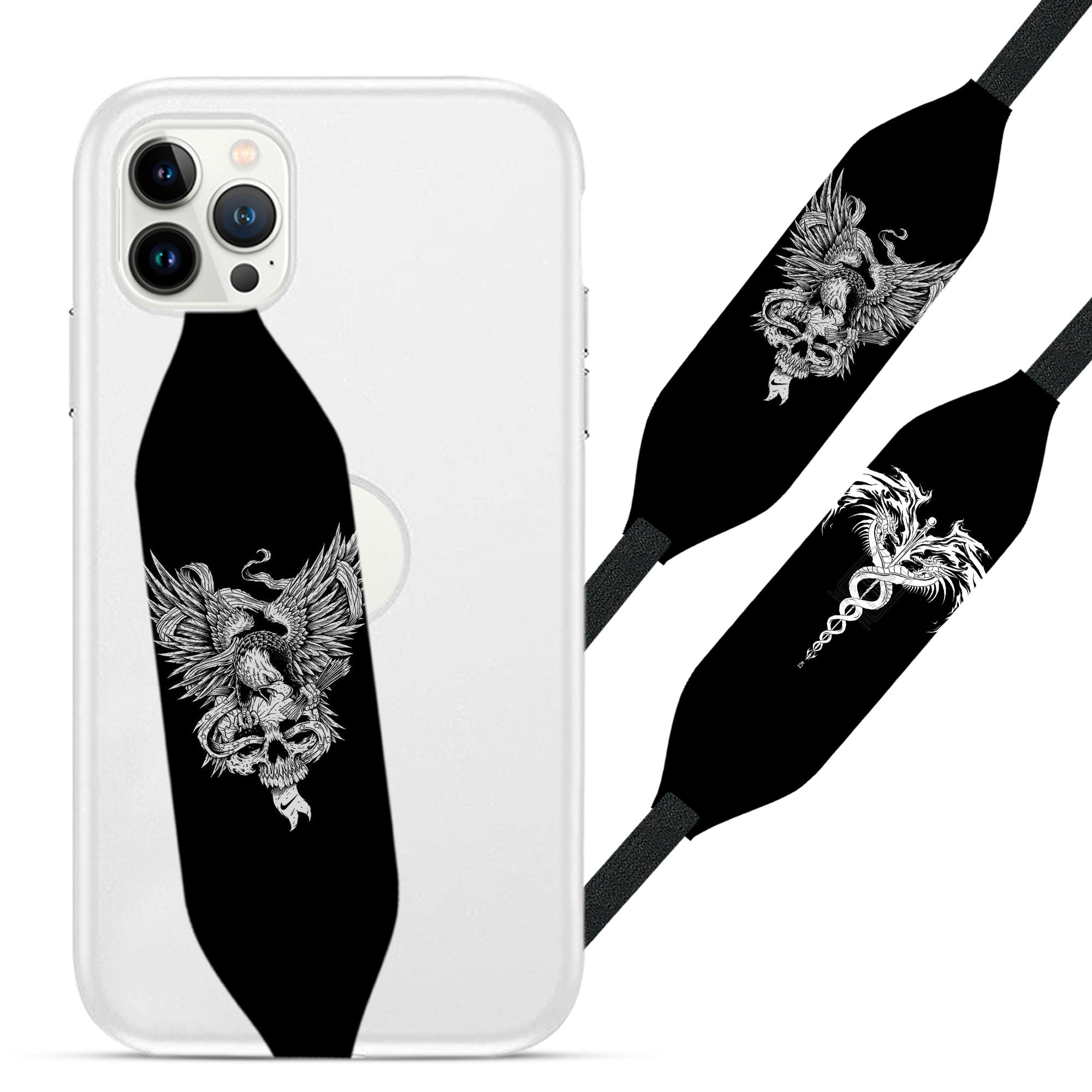 Tattoo Art Cell Phone Strap - Switch Bands