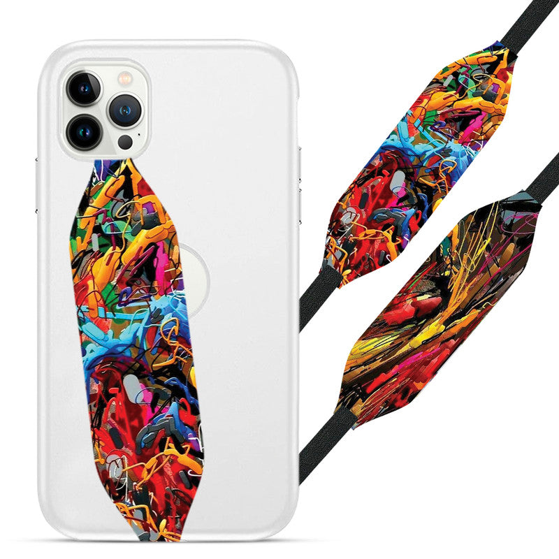 Textured Tapestry Trove Phone loop - Switch Bands