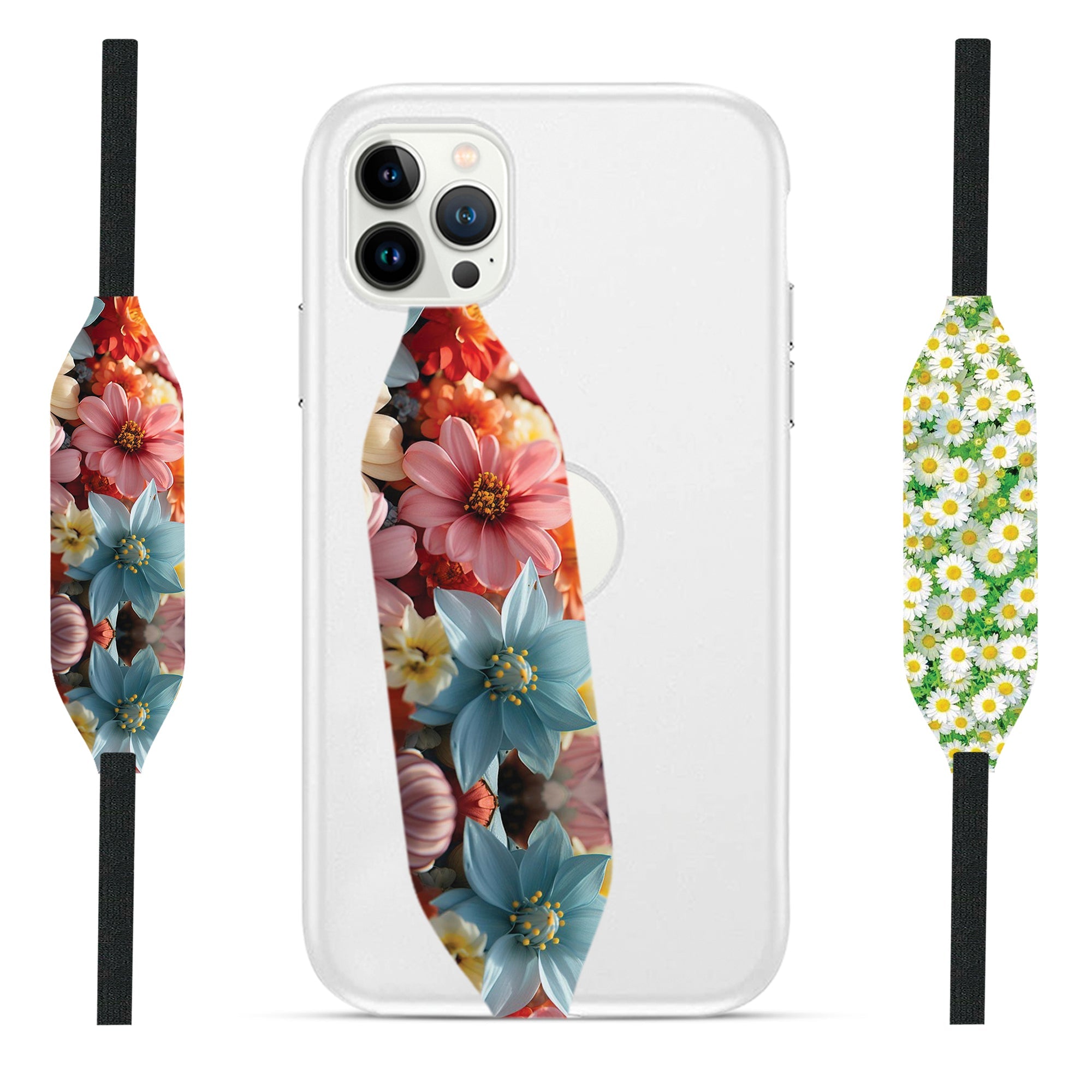 Flowers pattern  iPhone Strap - Switch Bands