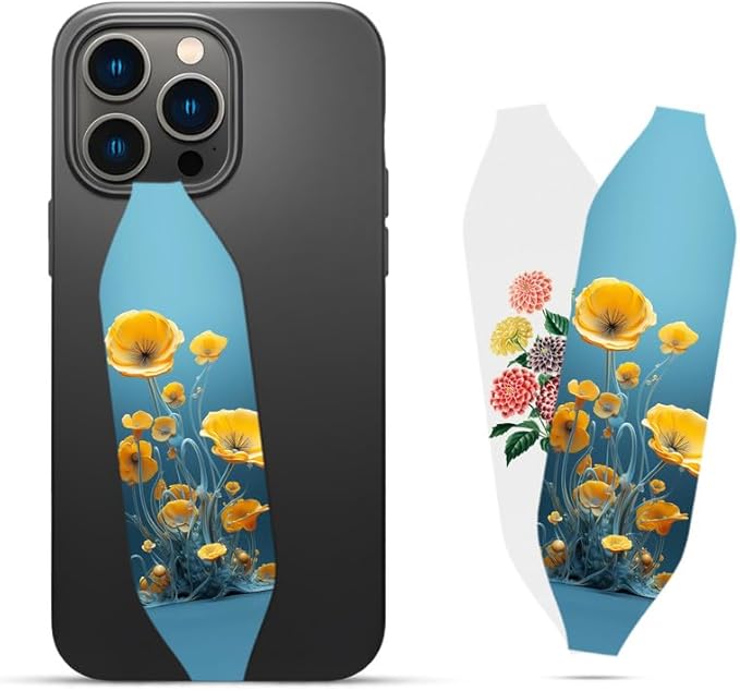 Universal Phone Grip Strap -Elegant Floral - Switchbands