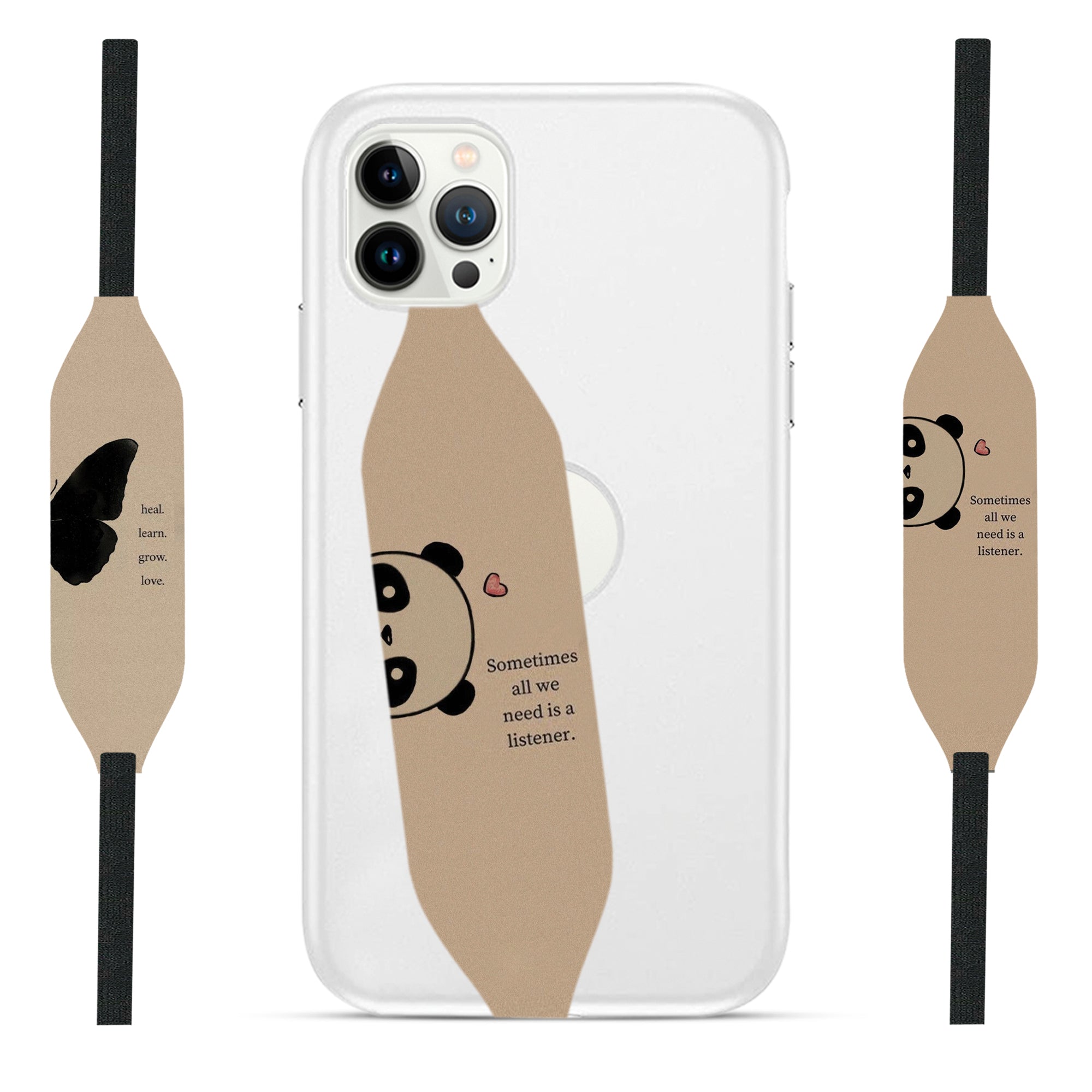 Sometimes all we need is a listener Cell Phone Strap - Switch Bands