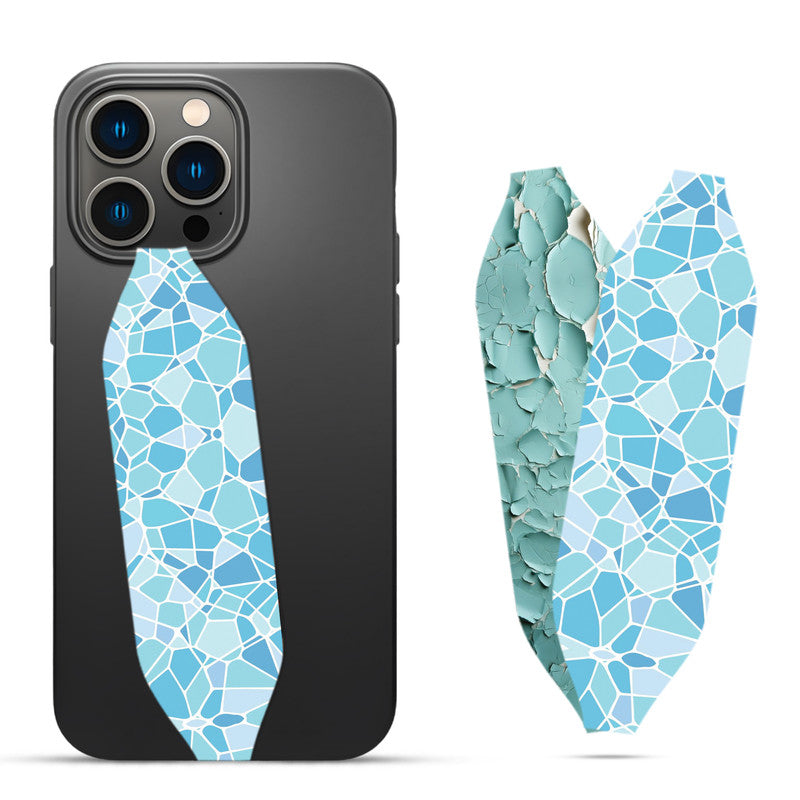 Blue Pebbles vectors Loopy Phone Case - Switch Bands