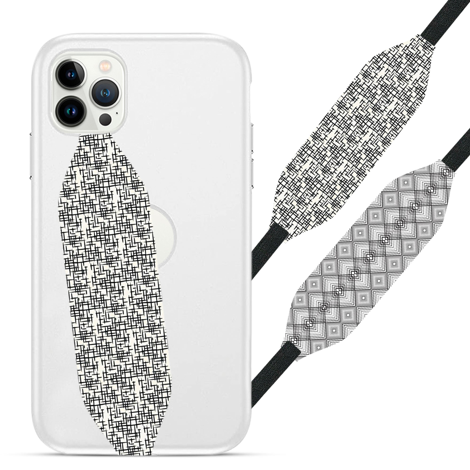 Vector Ink Strokes Effect Seamless Strap Loop - Switch Bands