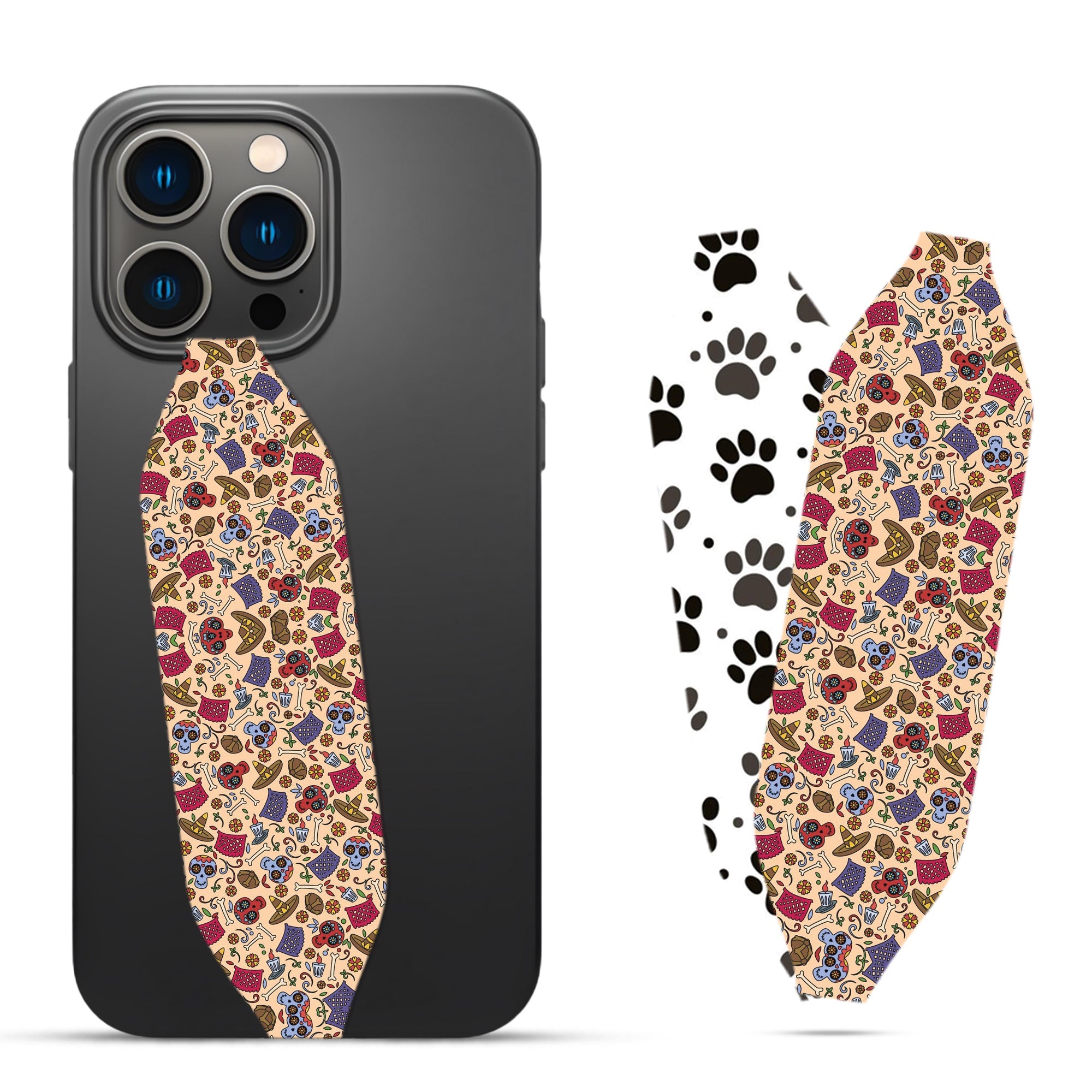 Style Floral Seamless Pattern  strap loop - Switch Bands
