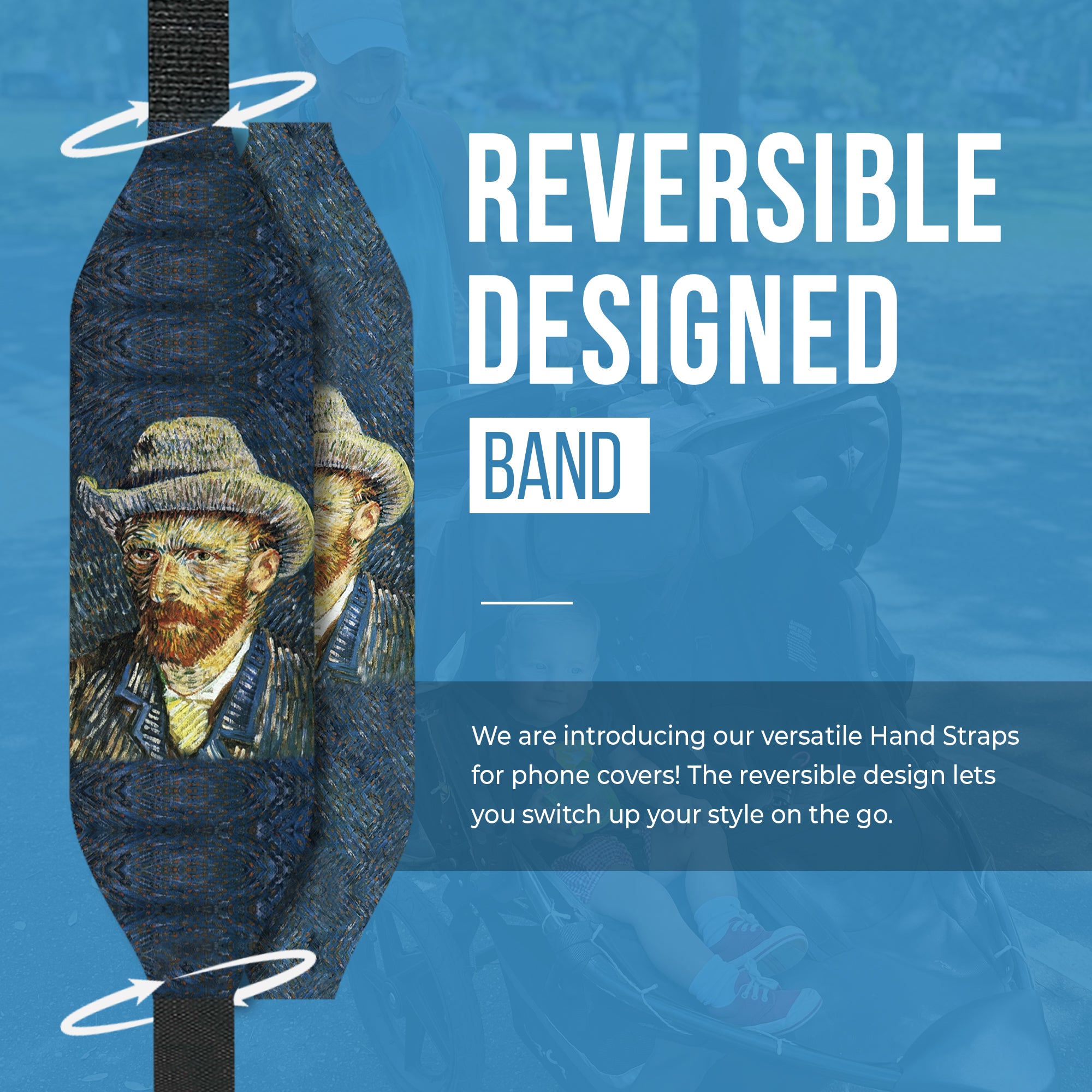Vincent Van Gogh Reversible Designed Band - Switch Bands