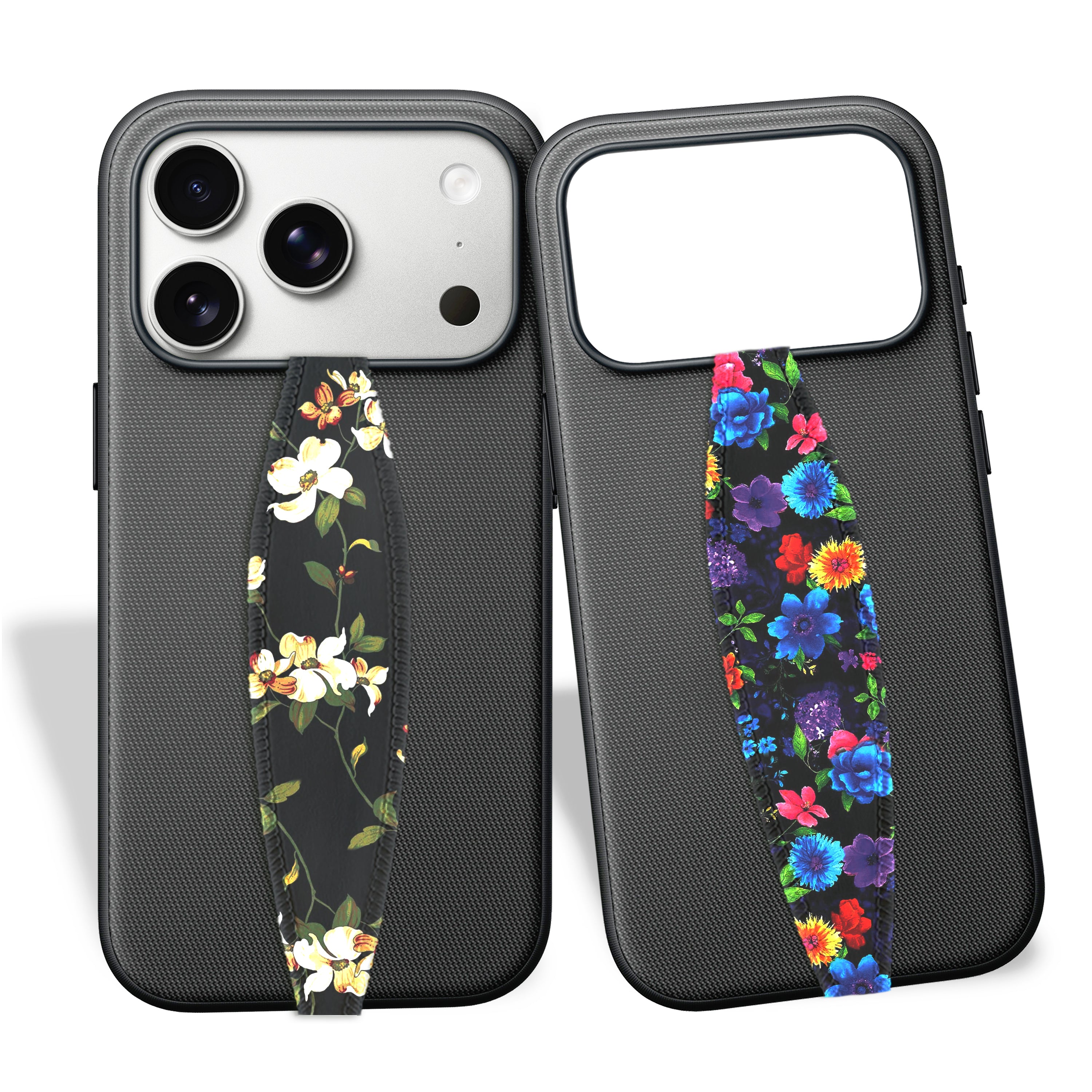 Vintage & Blossoms On Black