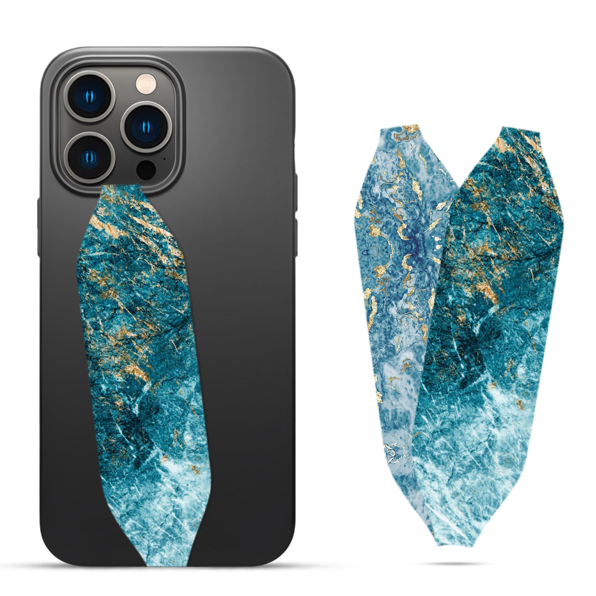 Texture Marble Pattern Phone grip strap - Switch Bands