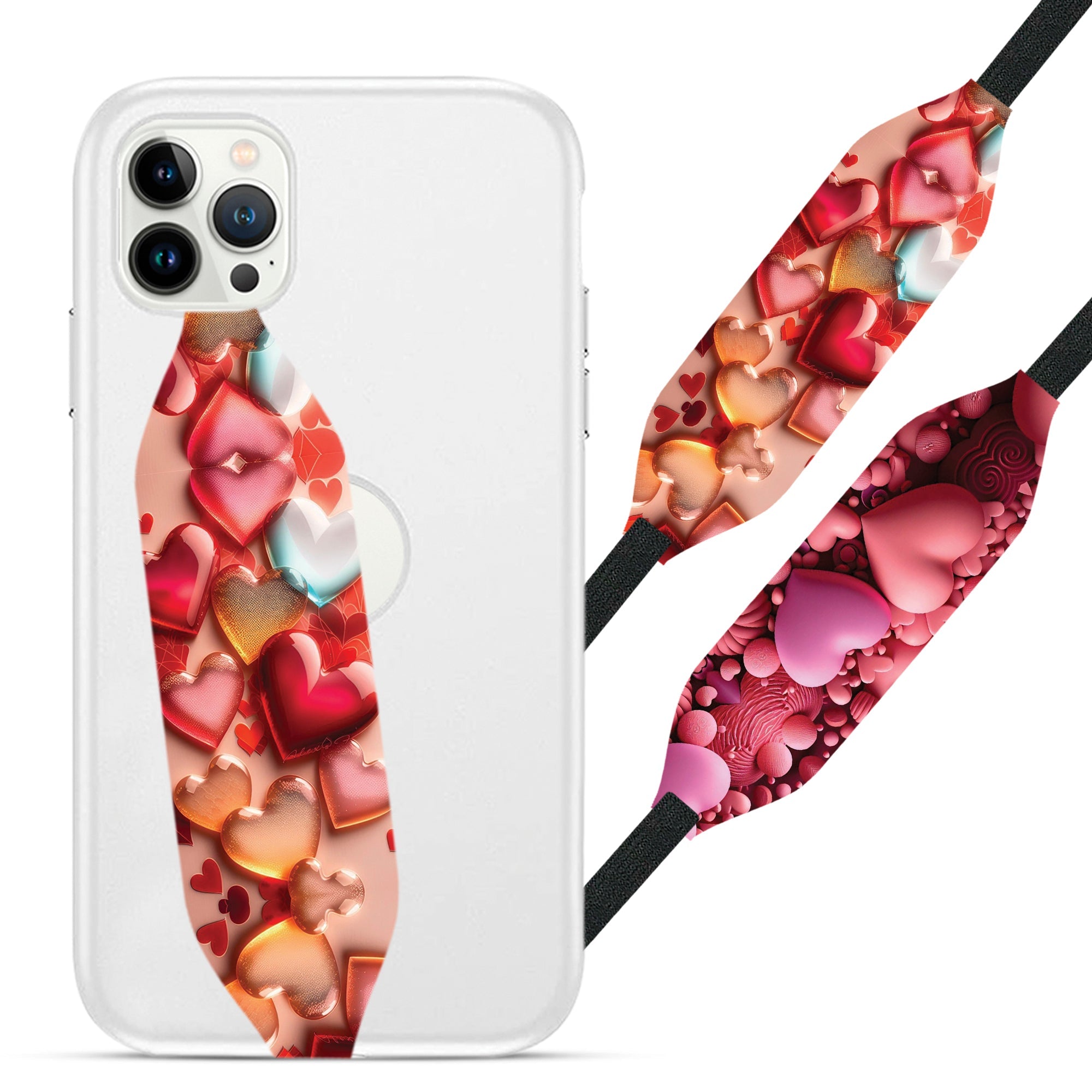 Chromatic Heart Phone Grip - Switch Bands