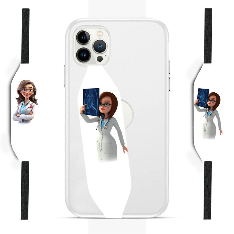 Doctor Analyze X Ray Animation Phone Case Strap - Switch Bands
