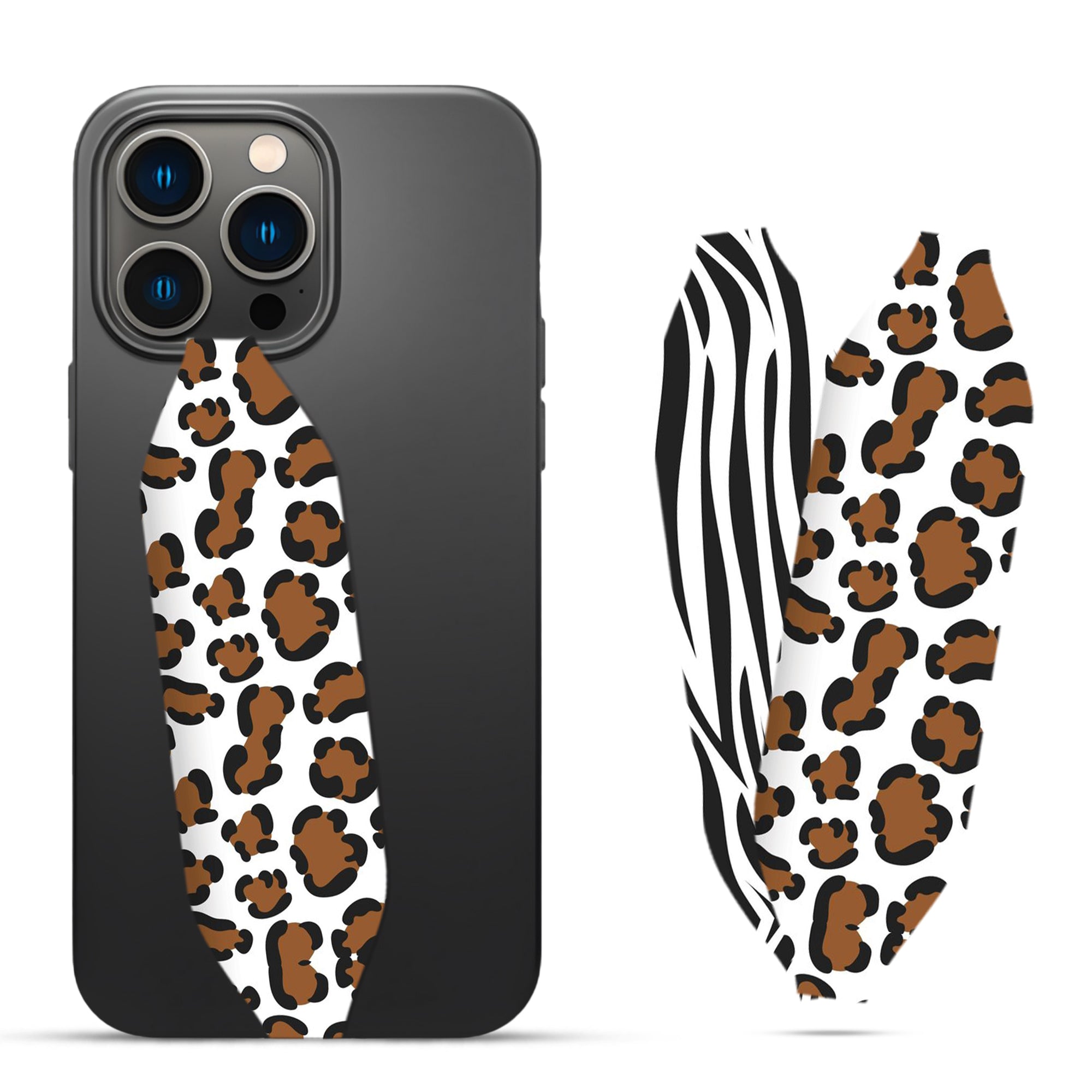 Seamless cute leopard pattern Phone Gripper - Switch Bands