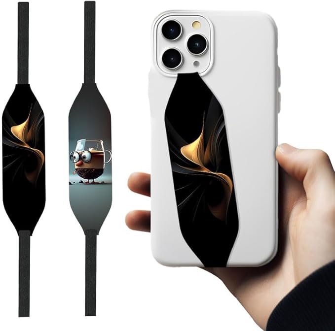 Universal Phone Grip Strap -Happy PUP - Switchbands