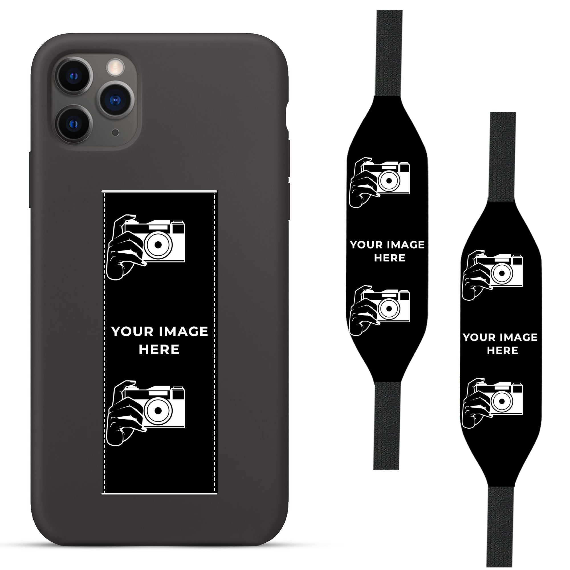 add your image in iPhone Case with strap