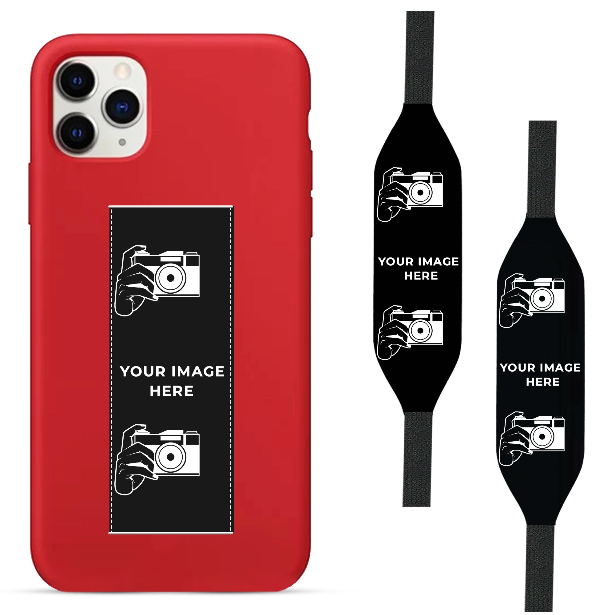 add your image in iPhone Case with strap