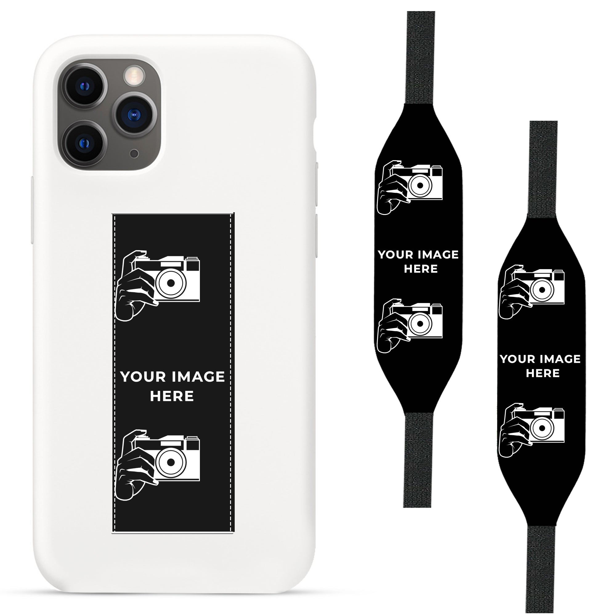 add your image in iPhone Case with strap