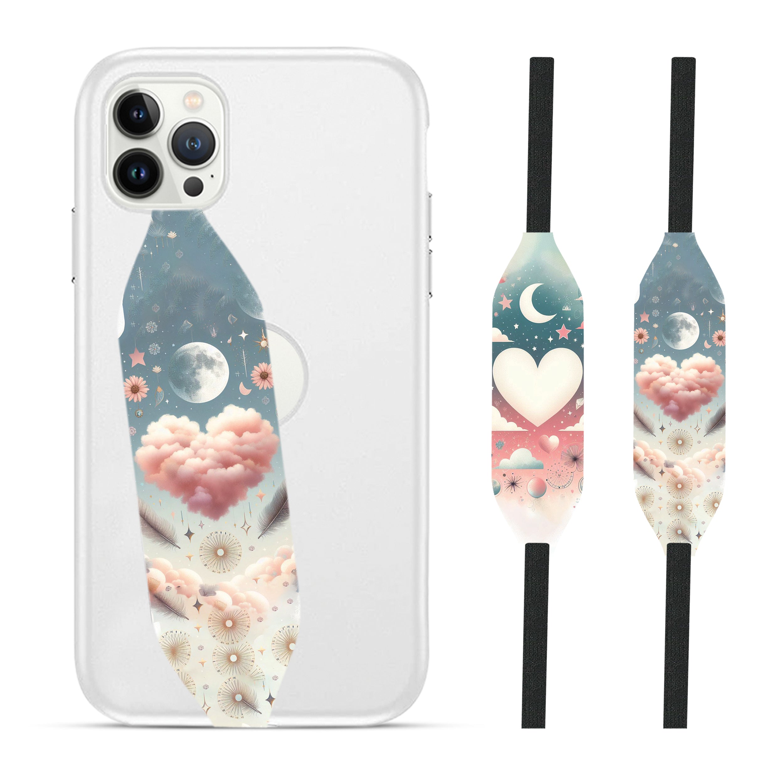 Dreamy Heart iPhone cover with Strap - Switch Bands