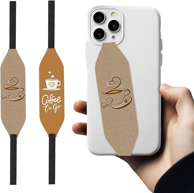 Universal Phone Grip Strap -Happy PUP - Switchbands