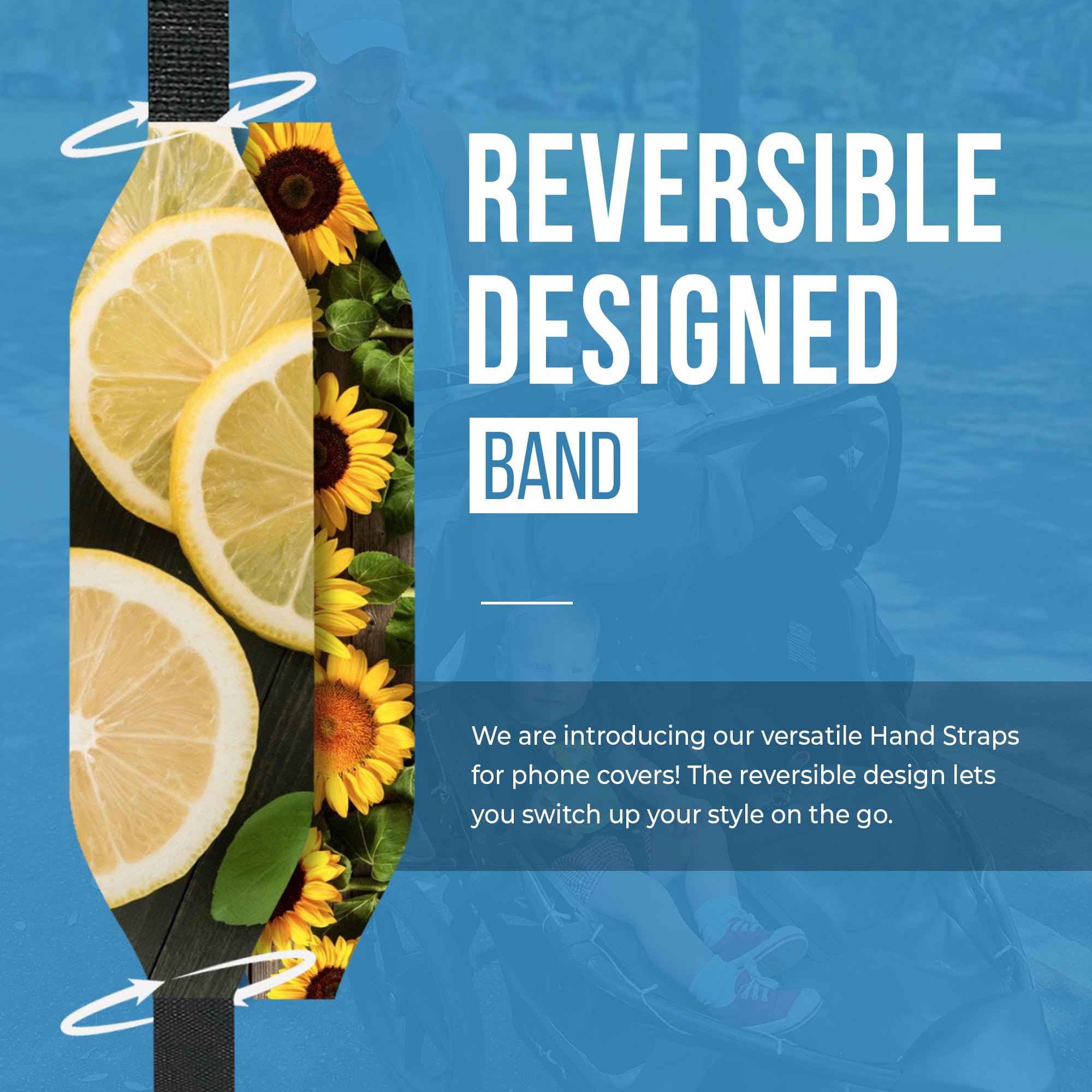 Lemon Reversible Designed Band - Switch Bands