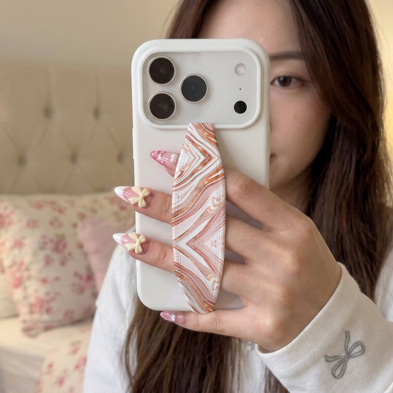 Marble Melt Phone Grip Strap | Adhesive-Free | Switchbands