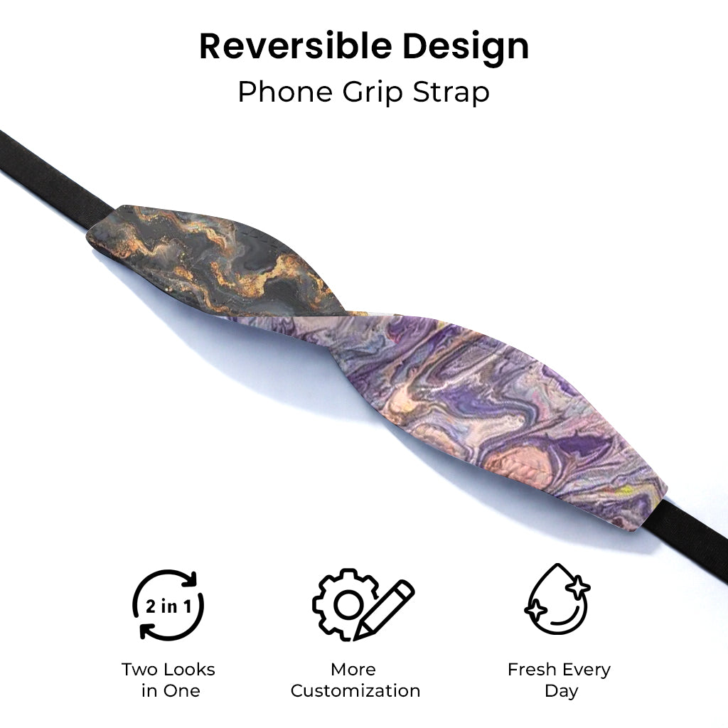 Opalescent Phone Grip Strap | Adhesive-Free | Switchbands