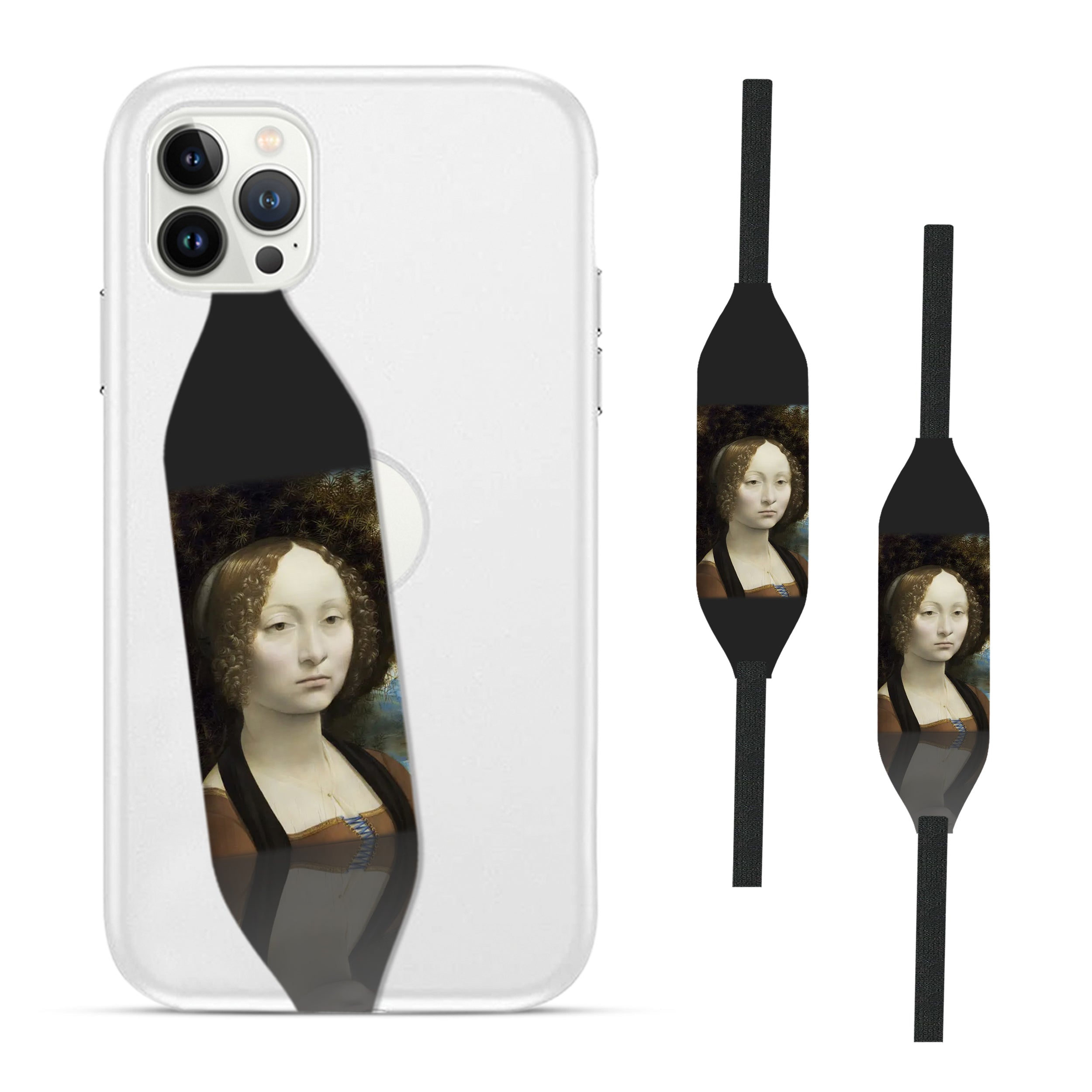 Mona lisa the first femen Phone Grip - Switch Bands