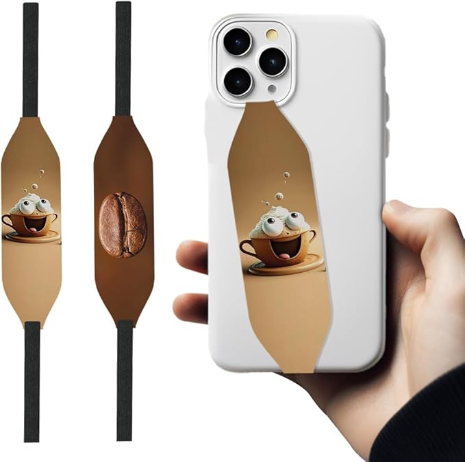 Universal Phone Grip Strap -Happy PUP - Switchbands