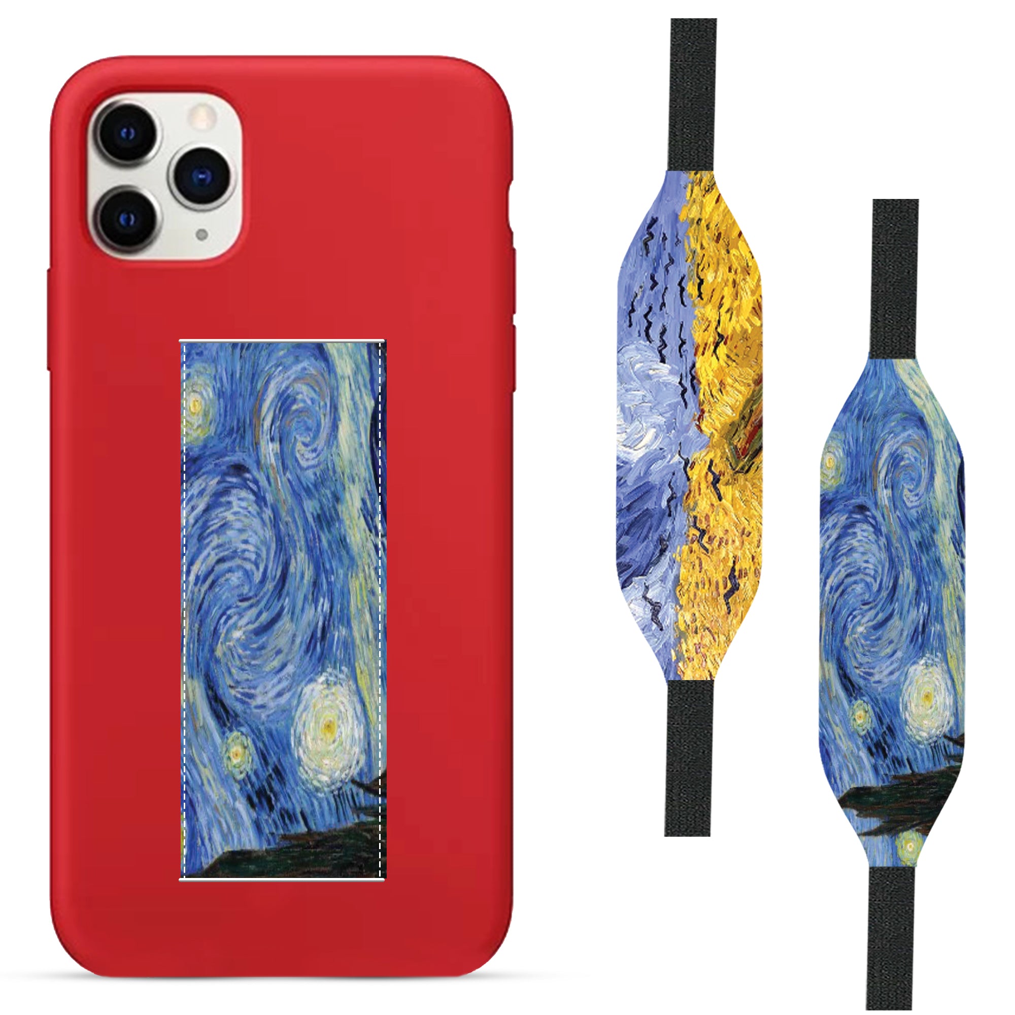Switch Bands red iPhone case with strap
