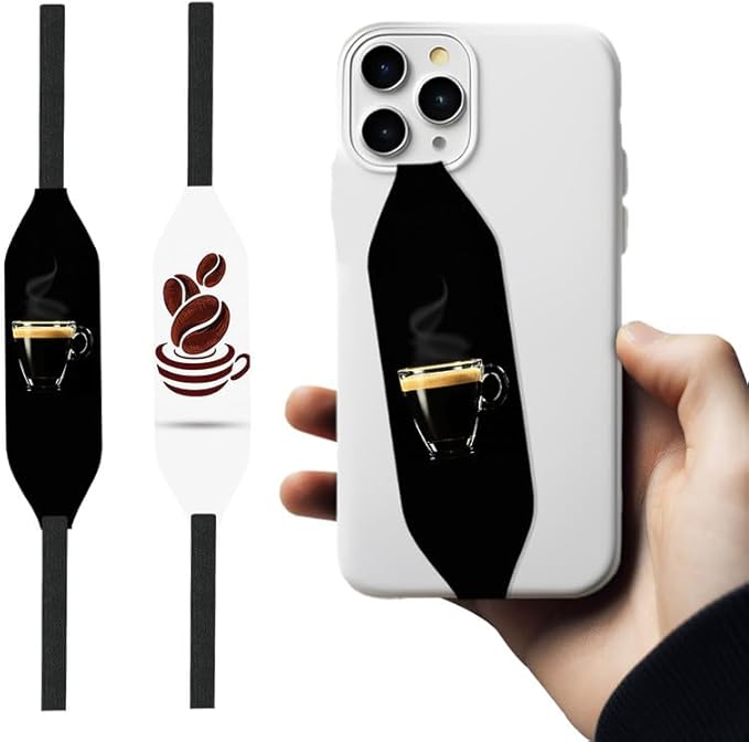 Universal Phone Grip Strap -Happy PUP - Switchbands